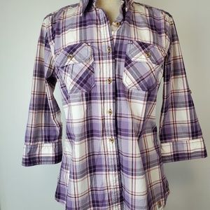  Carhartt Women’s Fairview Plaid Woven  B01-18